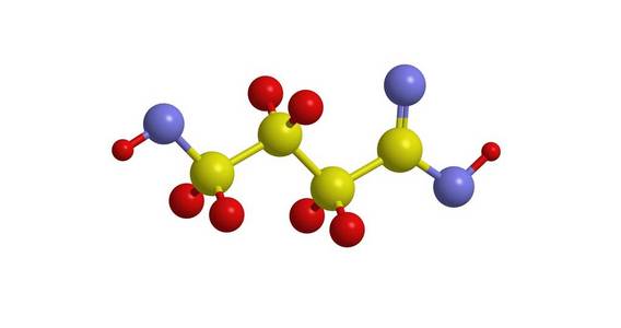 羟基丁酸的研究分子的结构