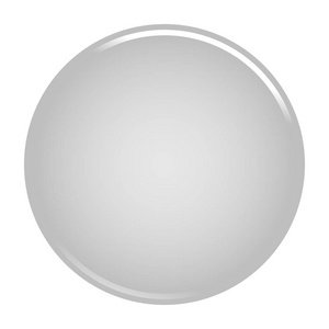 灰色圆圈按钮空白 web 互联网图标