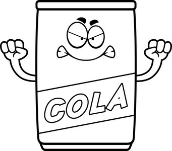 可乐卡通图片
