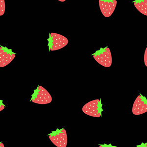 无缝矢量模式与草莓