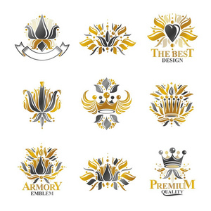 组的纹章标志与皇家冠