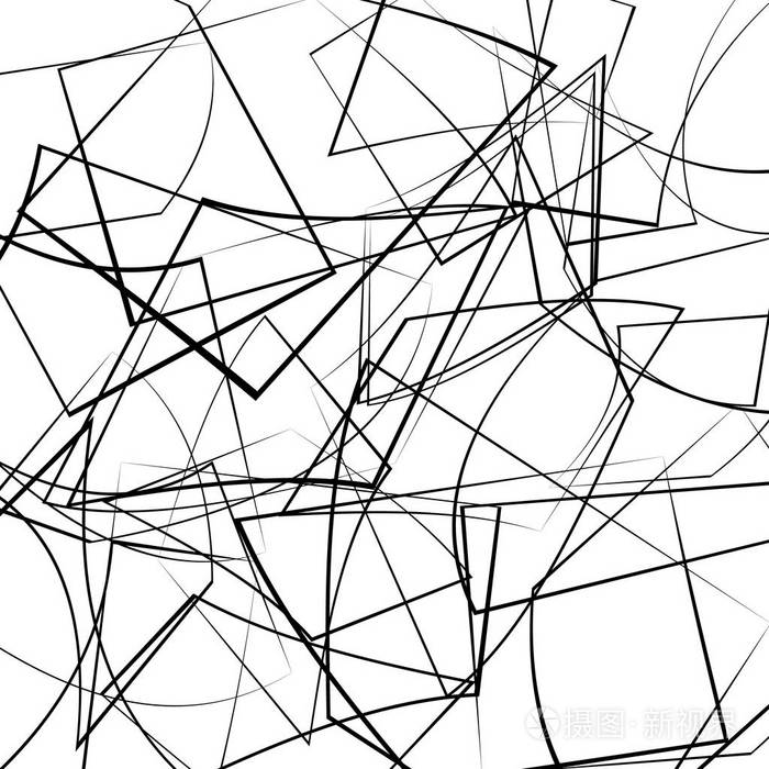 线条抽象图案