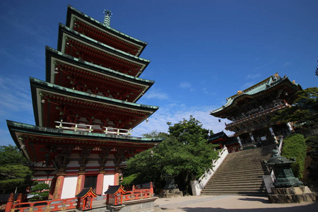 在日本严岛神社