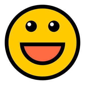 快乐的笑脸,微笑的脸平面样式表情符号哭泣悲伤的男人脸图标符号小