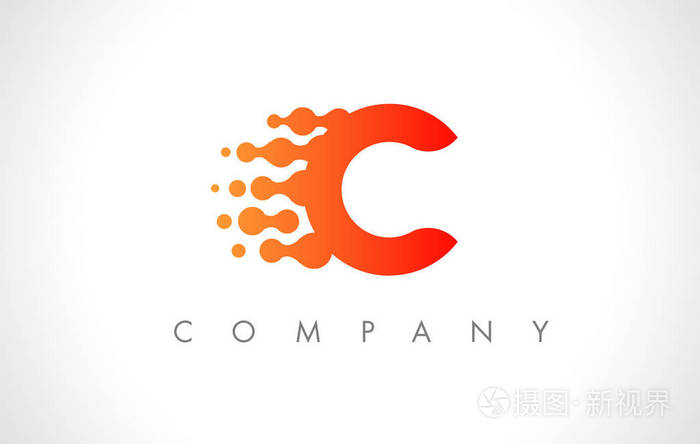 c 标志.c 字母图标设计矢量