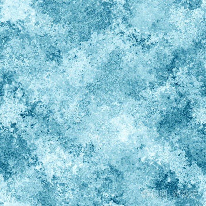 水晶冰纹理蓝色水晶表面无缝背景