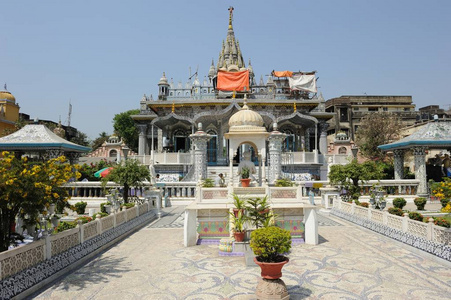 伯勒斯纳特寺在加尔各答