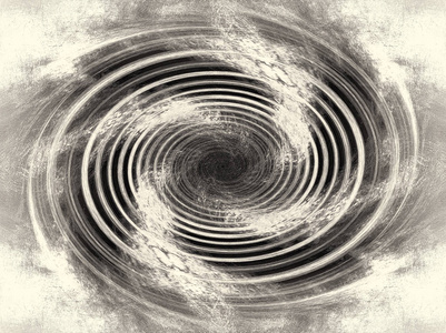 催眠的螺旋,催眠, 降模式, 闪烁的抽象背景概念圈白色的灰色的棕色的
