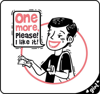 桃红色漫画一更多的女孩请付款照片