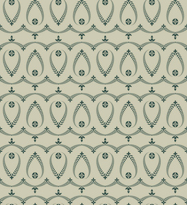 宗教无缝模式 月桂花冠 交叉花边视图的纹理 礼仪 葬礼背景 旋流程式化的装饰 绿色 白色色 矢量插画 正版商用图片0wnf6v 摄图新视界