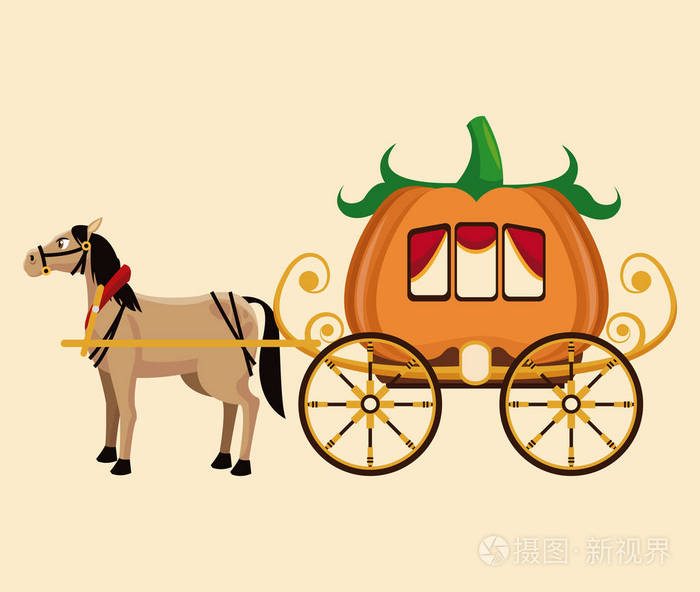 美丽的南瓜马车马离奇的故事