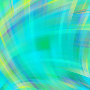 用流畅的线条的抽象背景。波 模式 艺术 技术壁纸 技术背景的颜色。矢量图。蓝 绿的颜色