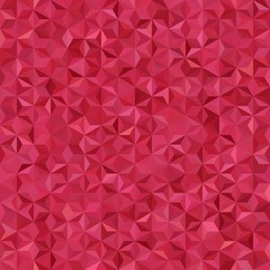 抽象的无缝背景的粉红色 红色三角形组成。为业务演示文稿或 web 模板横幅传单的几何设计。矢量图