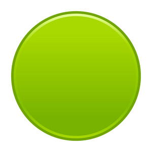 绿色圆圈按钮空 web 互联网图标照片