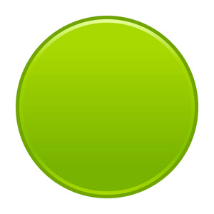 绿色圆圈按钮空 web 互联网图标照片