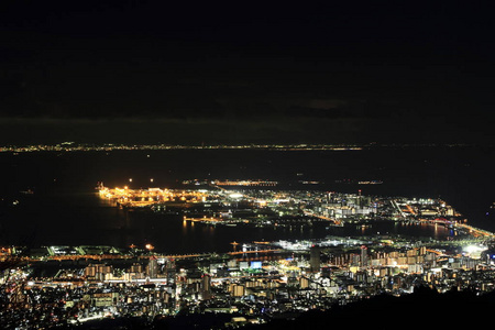 日本神户的 1000 万美金夜景