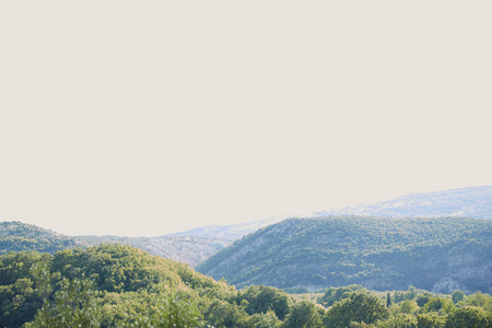 黑山的美丽自然风光图片