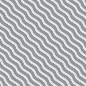 现代背景。灰色和白色的波浪线网状的模式