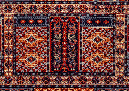 罗马尼亚的传统刺绣.民族的纹理设计.传统的地毯设计.地毯的装饰品.