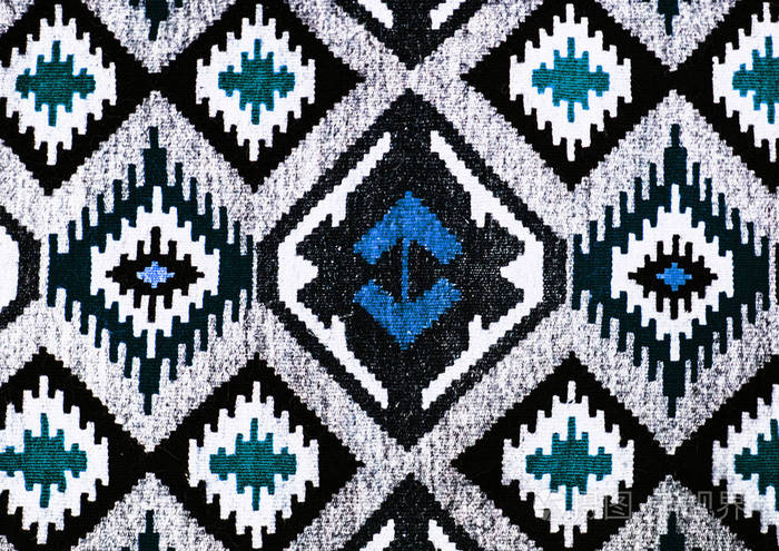 罗马尼亚的传统刺绣.民族的纹理设计.传统的地毯设计.地毯的装饰品.