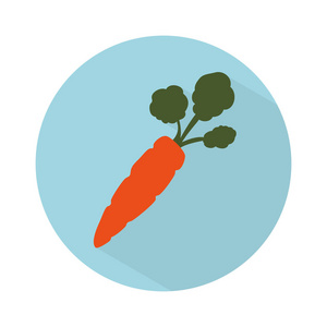 胡萝卜蔬菜图标