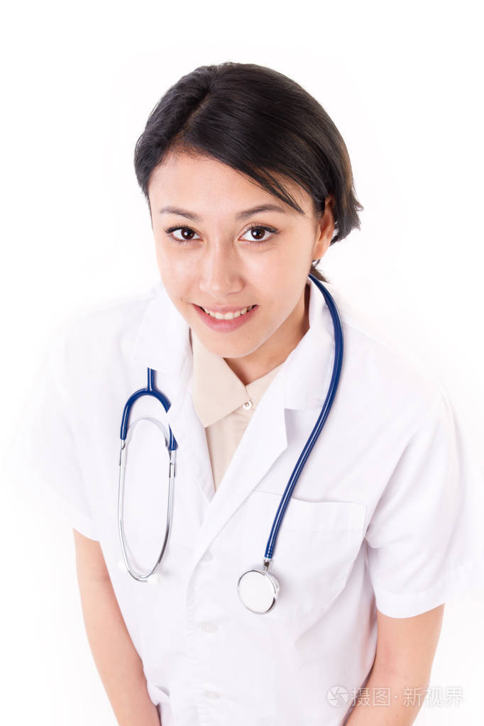微笑的女医生, 医生, 医护人员