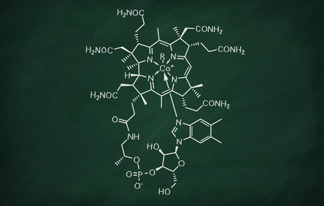 钴胺素结构模型图片