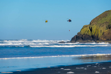 太平洋海岸海岸警卫队直升机