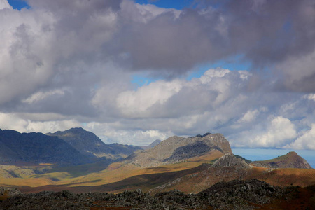 景观图的 Chimanimani 山