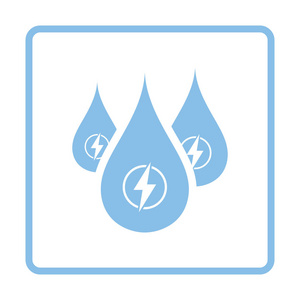 水电能源滴图标图片