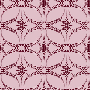 宗教无缝模式 月桂花冠 交叉花边视图的纹理 礼仪 葬礼背景 旋流程式化的装饰 绿色 白色色 矢量插画 正版商用图片0wnf6v 摄图新视界