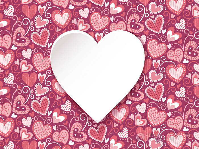 白心标签背景设计