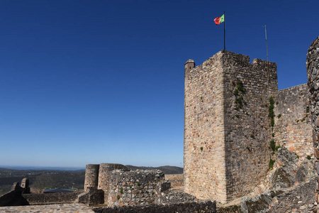 塔的城堡的马尔旺，葡萄牙阿连特茹地区