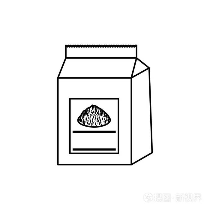 泡打粉袋插画-正版商用图片0wk9q5-摄图新视界