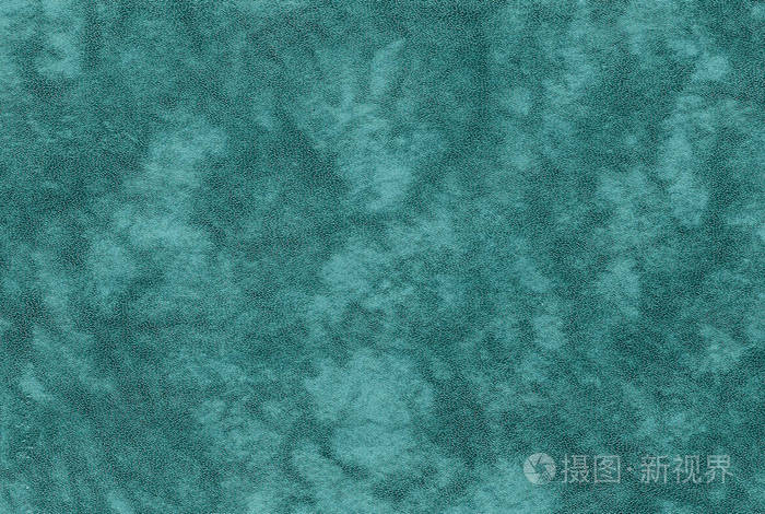 青色的颜色皮革纹理