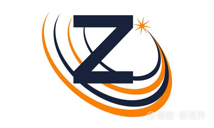 明星耐克字母 z插画-正版商用图片0wl30s-摄图新视界