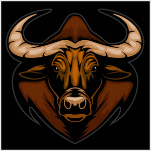 拓荒牛牛头照片