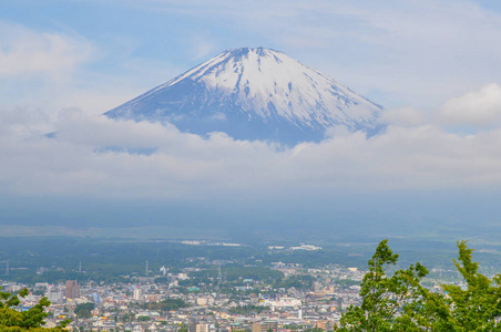 在日本富士山