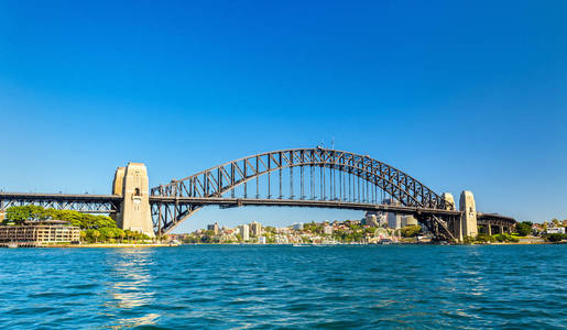 悉尼港湾大桥，建于 1932 年。澳大利亚