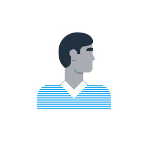 侧面人头图片-侧面人头素材-侧面人头插画-摄图新视界