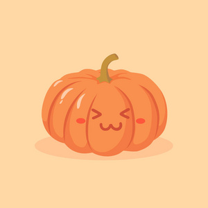 可爱的矢量卡通南瓜图片