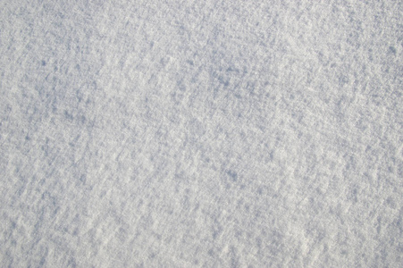 雪纹理的高角度视图
