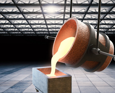 壁炉厂熔融金属厂照片