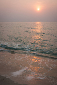在拉迈海滩上在泰国苏梅岛海景