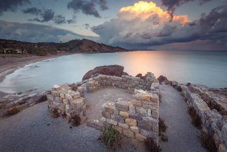 希腊Kefalos Kos岛古遗址