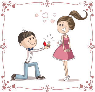 给男人下跪图片