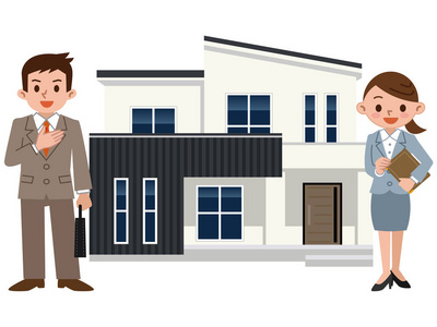 住宅家居销售人员照片