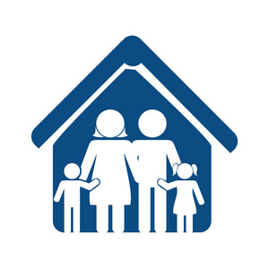 家庭成员肖像图片