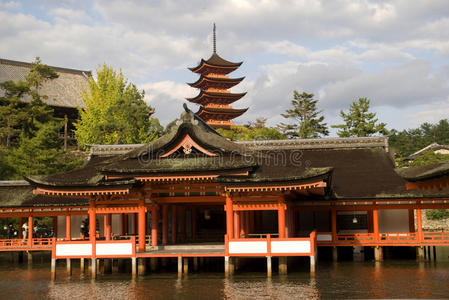 日本，宫城，itsukushima神社