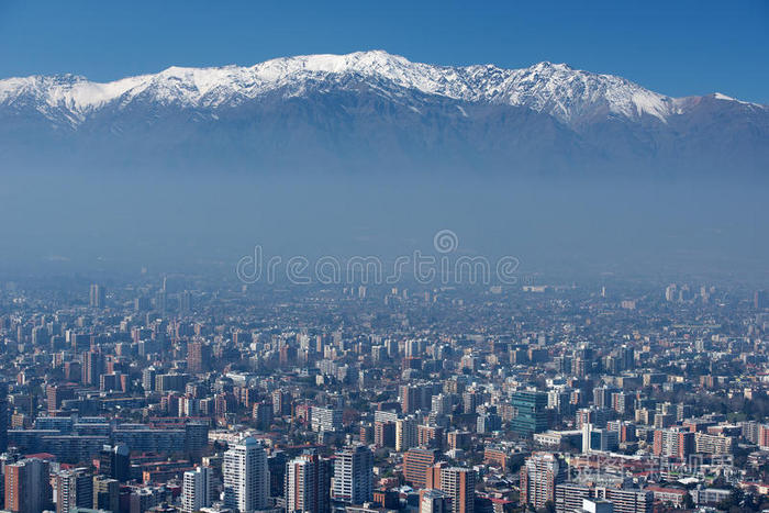 智利首都圣地亚哥市